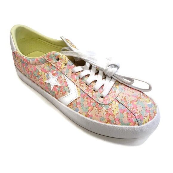 CONVERSE Womens 8.5 Breakpoint Sneakers Athletic Shoes 555953C Sunset Glow Lemon - Picture 1 of 8